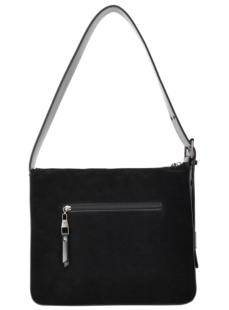 CARTERA TOTE EFECTO GAMUZA ZAPPA - ZAM030X | NEGRO - 2