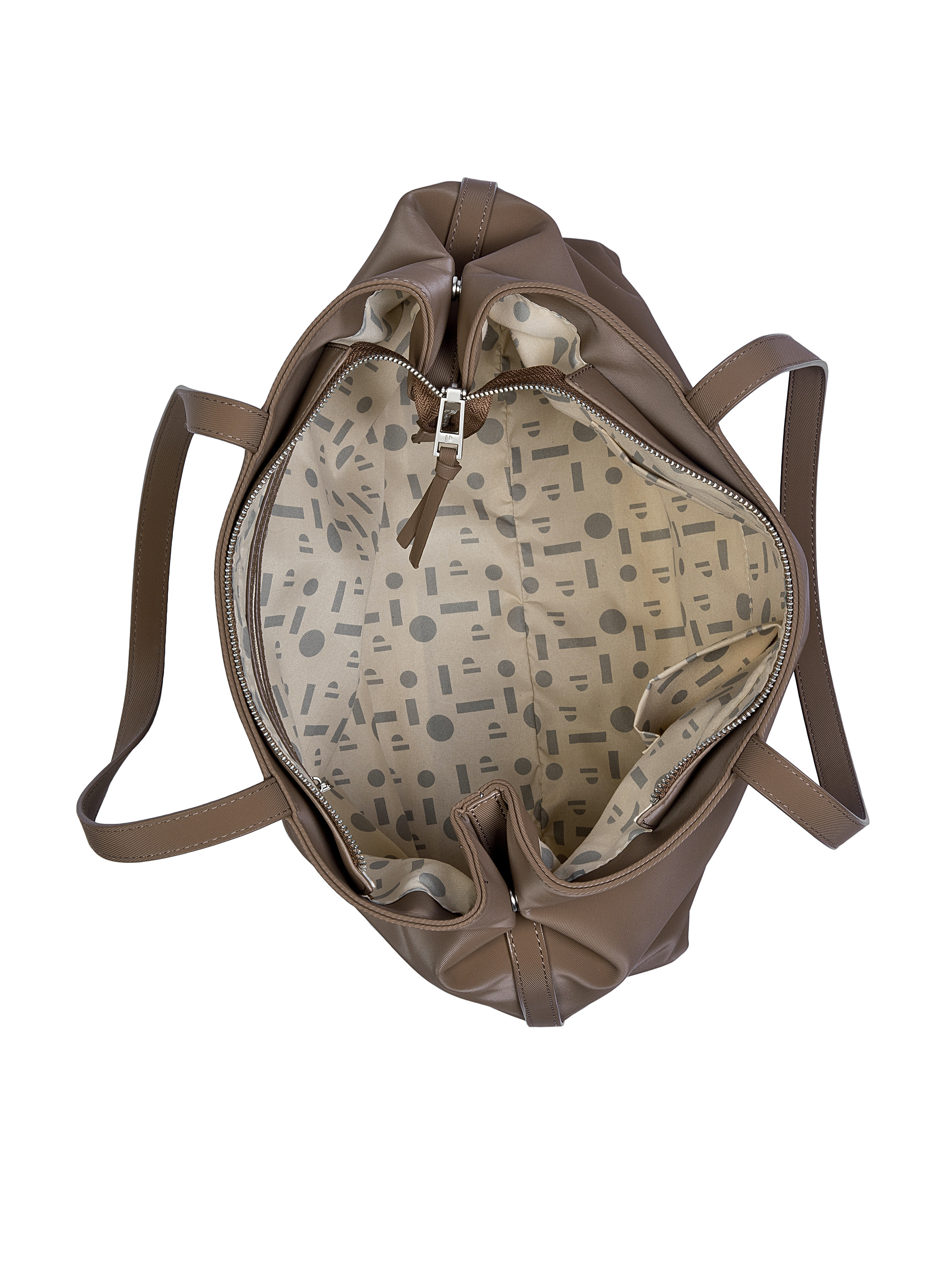 CARTERA TOTE CASUAL POLLINI - POM001X | MARRON CLARO - 5