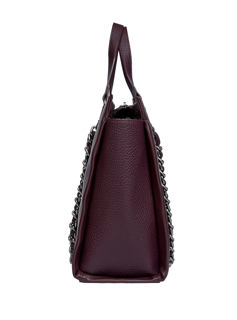 CARTERA TOTE DETALLE CADENA CADENA ZAPPA - ZAM011X | BORDO - 9