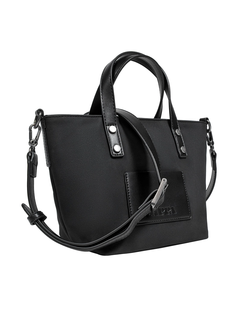 CARTERA BANDOLERA EFECTO GAMUZA ZAPPA - ZAM021X | NEGRO - 4