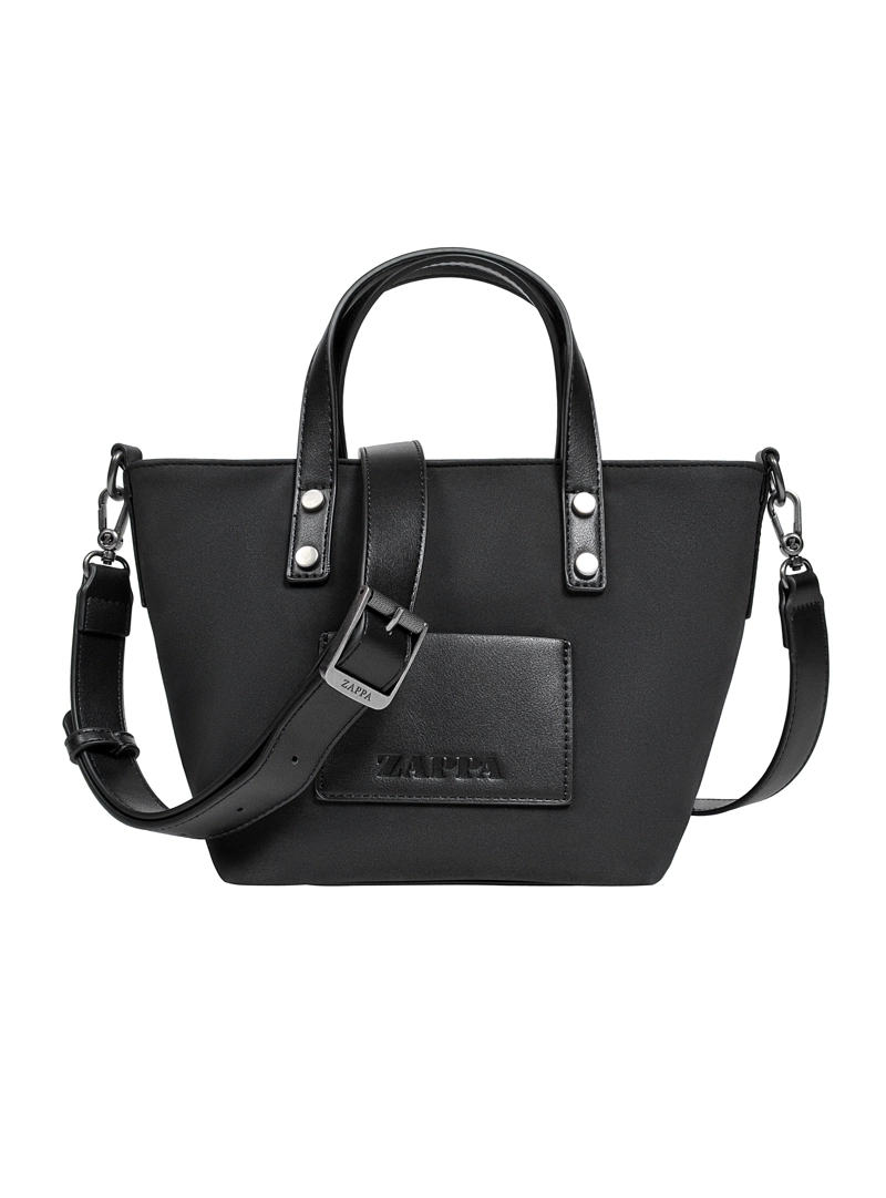 CARTERA BANDOLERA EFECTO GAMUZA ZAPPA - ZAM021X | NEGRO - 5