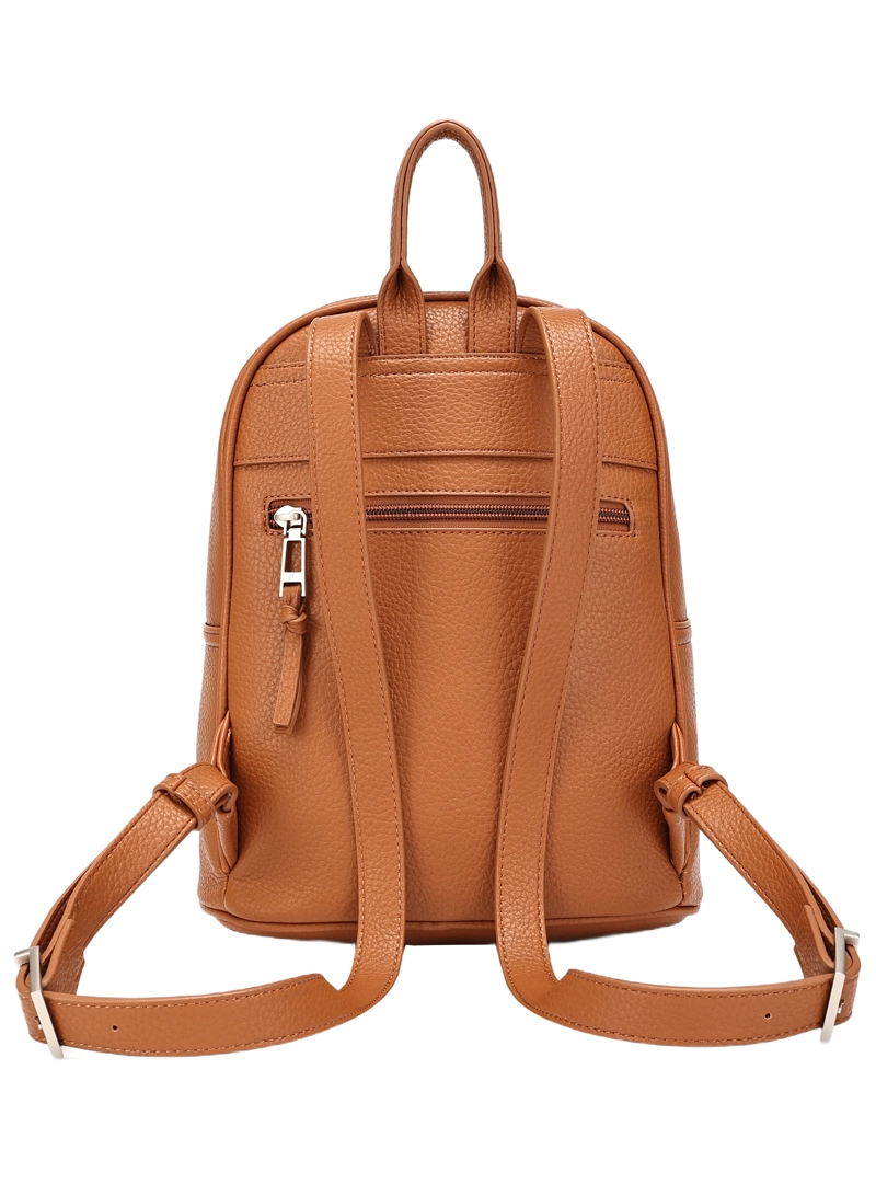 MOCHILA MUJER CASUAL POLLINI - POM013X | MARRON CLARO - 6
