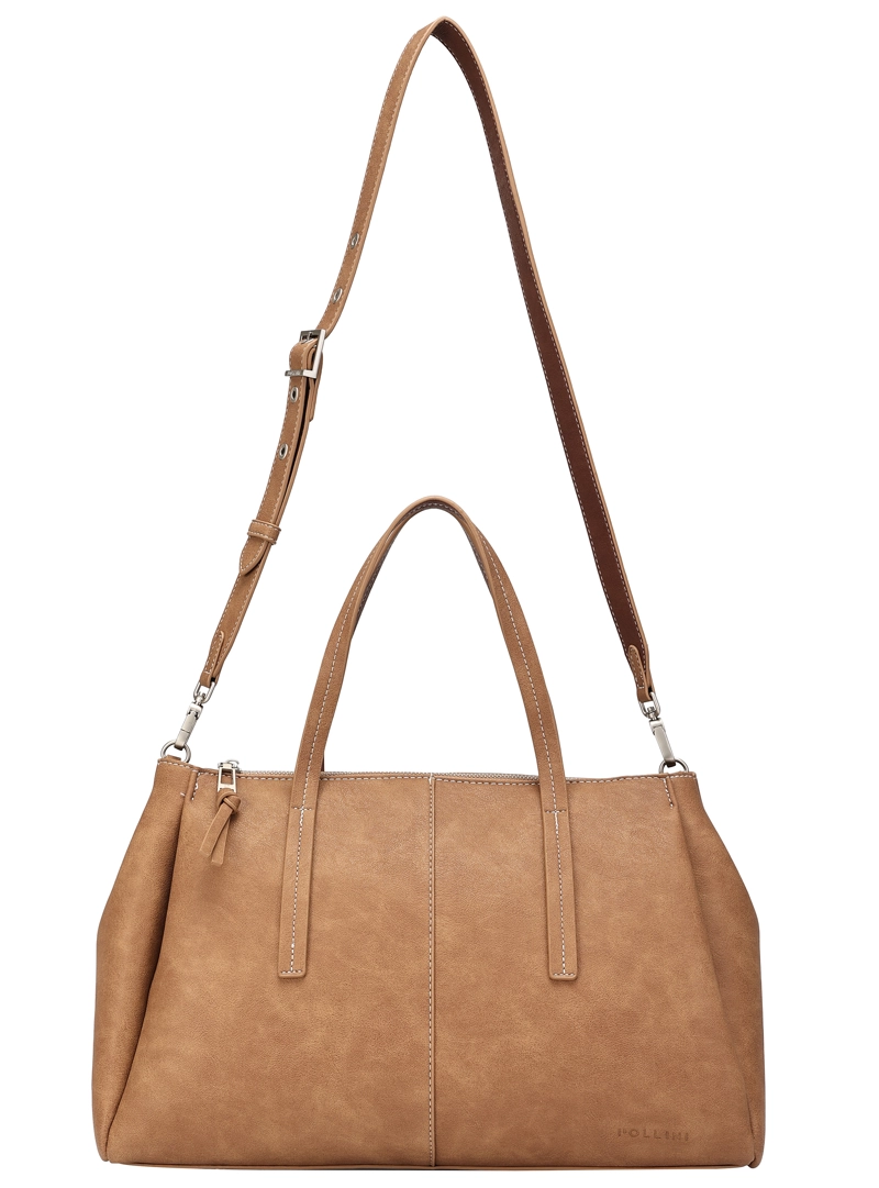 CARTERA TOTE CASUAL POLLINI - POM005X | MARRON CLARO - 2