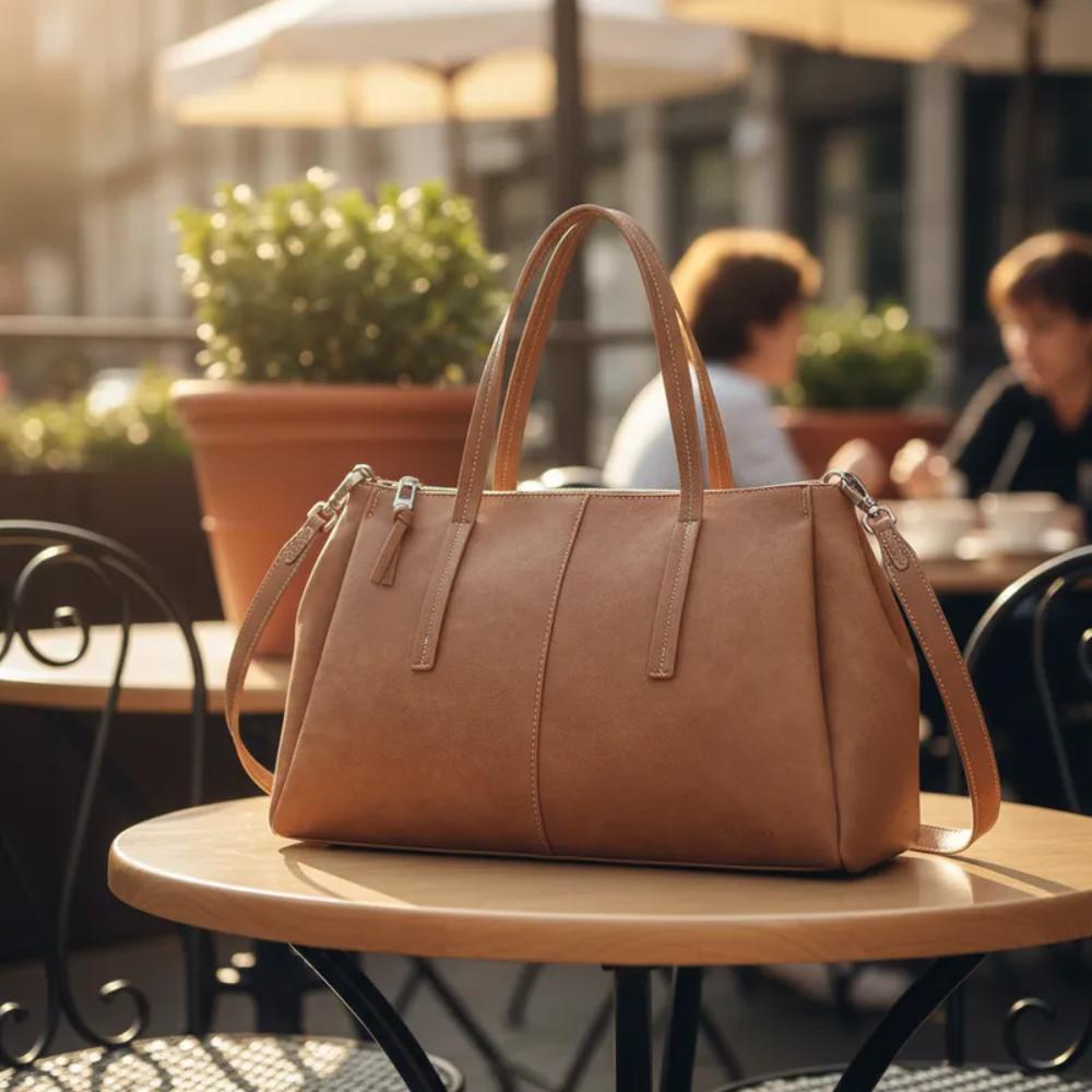 CARTERA TOTE CASUAL POLLINI - POM005X | MARRON CLARO - 6