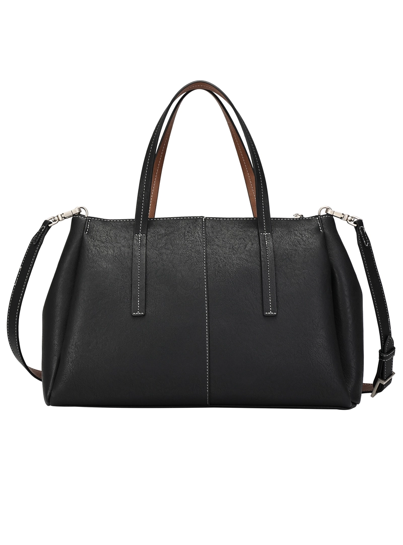 CARTERA TOTE CASUAL POLLINI - POM005X | NEGRO - 4