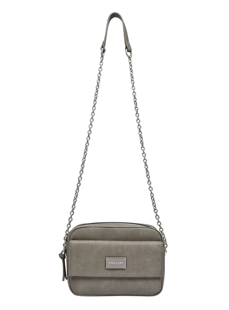 CARTERA BANDOLERA CASUAL POLLINI - POM020X | GRIS - 2