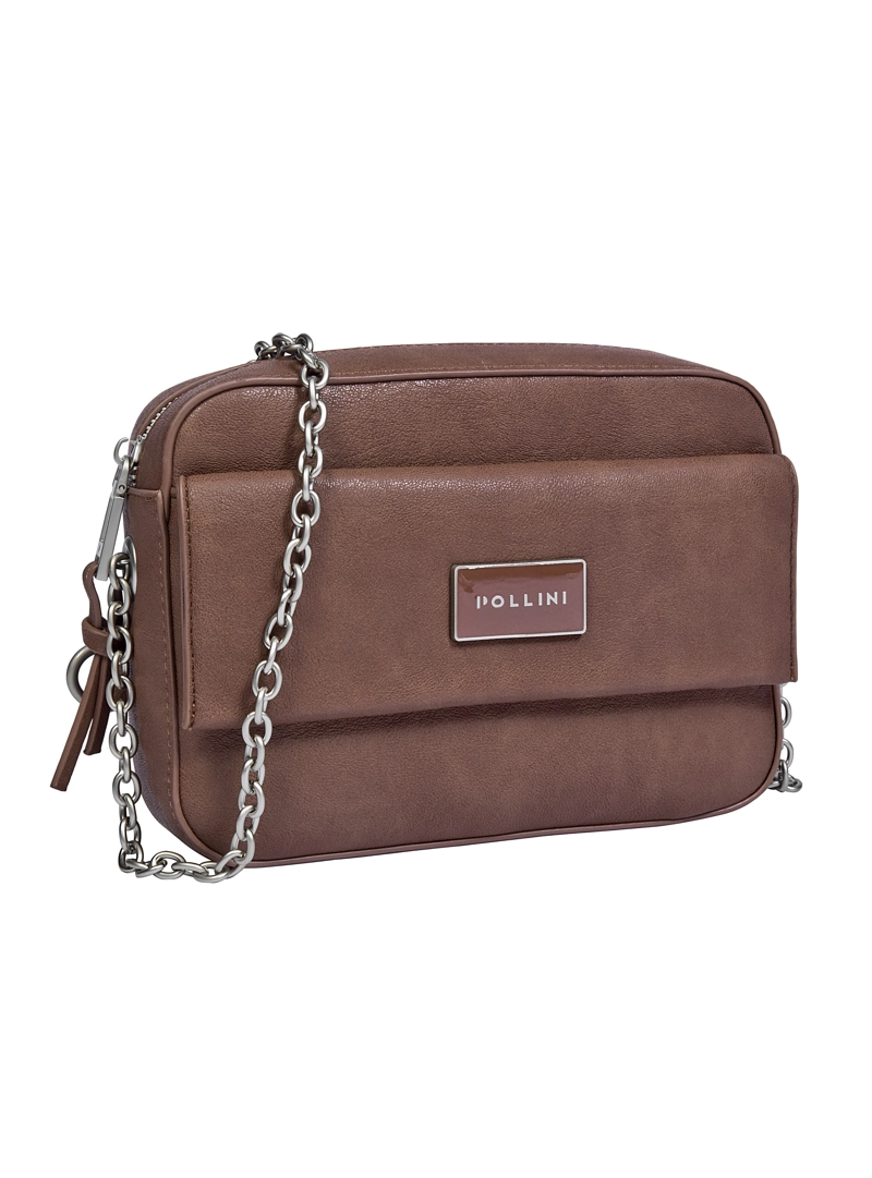 CARTERA BANDOLERA CASUAL POLLINI - POM020X | GRIS - 9