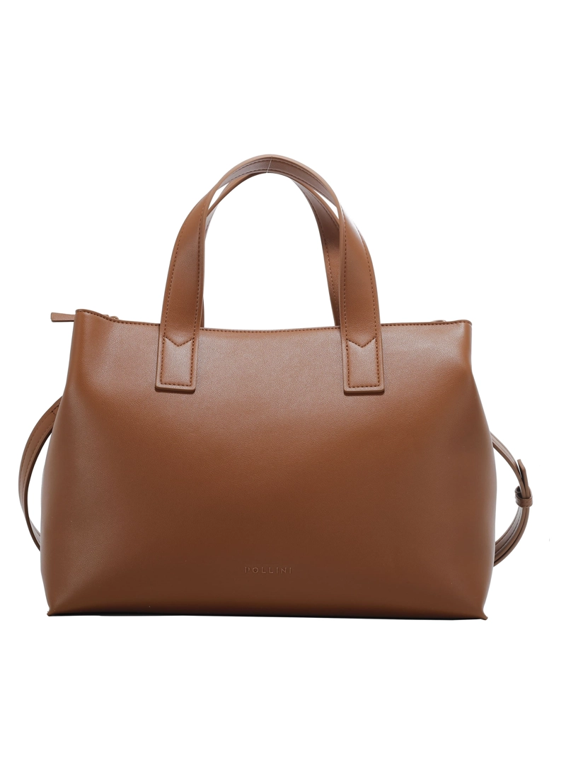 CARTERA TOTE CASUAL POLLINI - POM025X | MARRON CLARO - 1