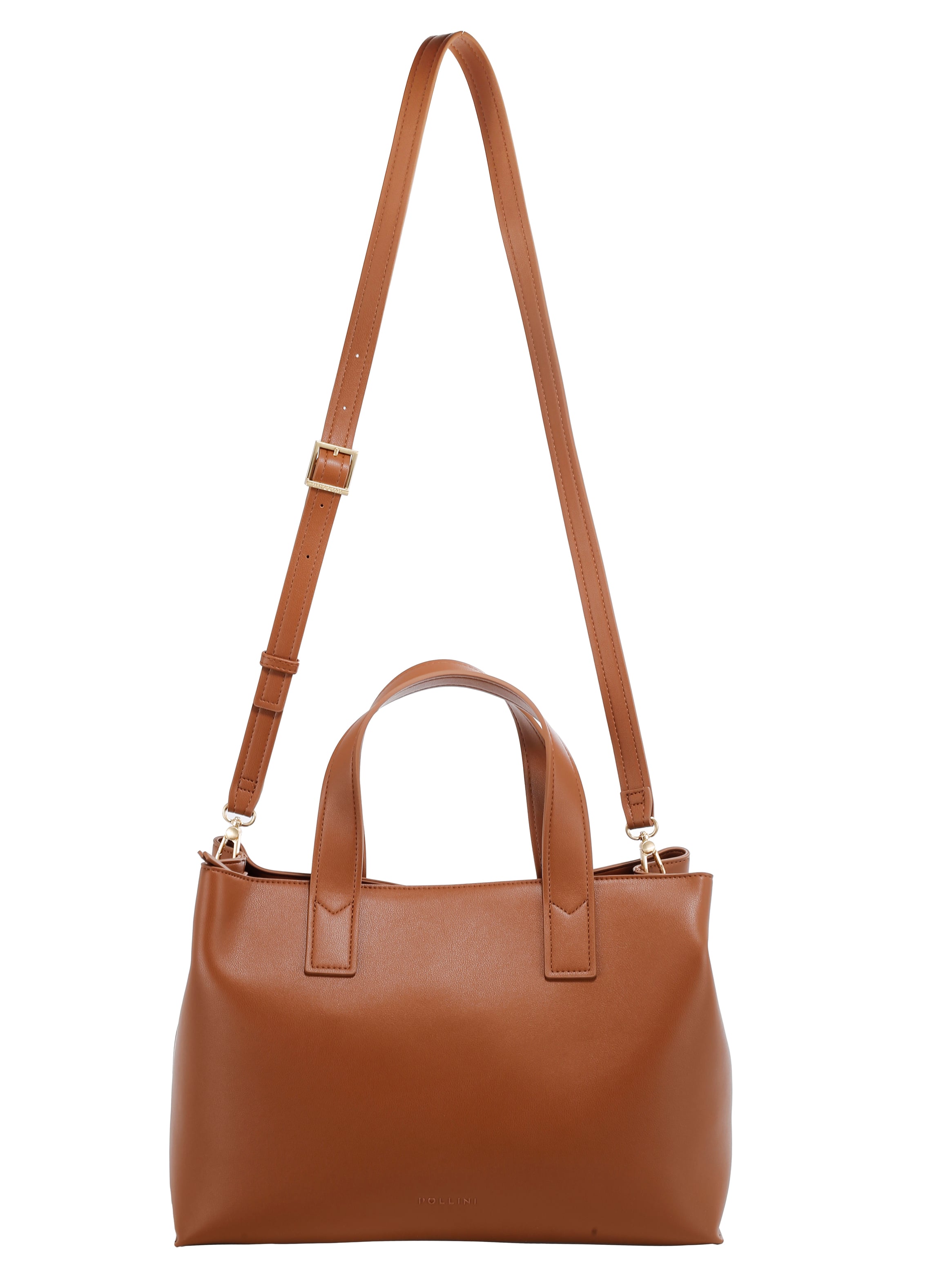 CARTERA TOTE CASUAL POLLINI - POM025X | MARRON CLARO - 2