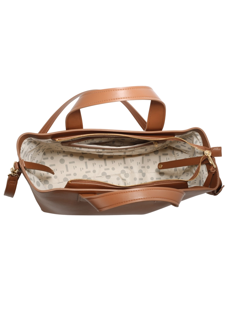 CARTERA TOTE CASUAL POLLINI - POM025X | MARRON CLARO - 5