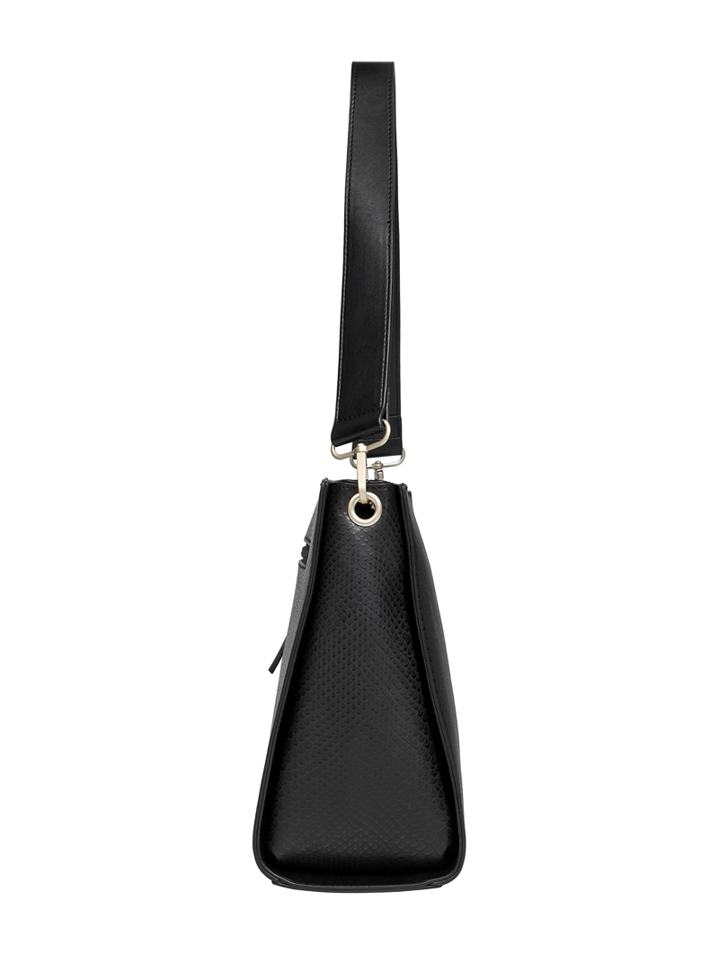 CARTERA TOTE CASUAL MUJER POLLINI - POM006X | NEGRO - 4