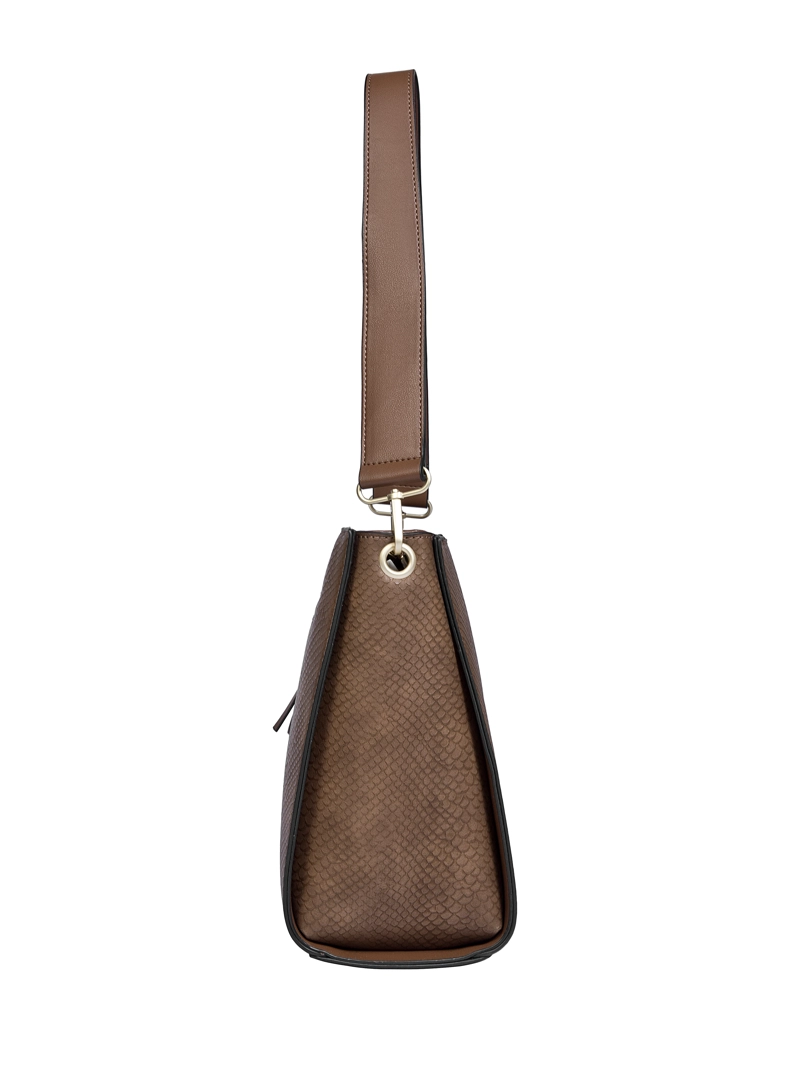 CARTERA TOTE CASUAL MUJER POLLINI - POM006X | NEGRO - 9