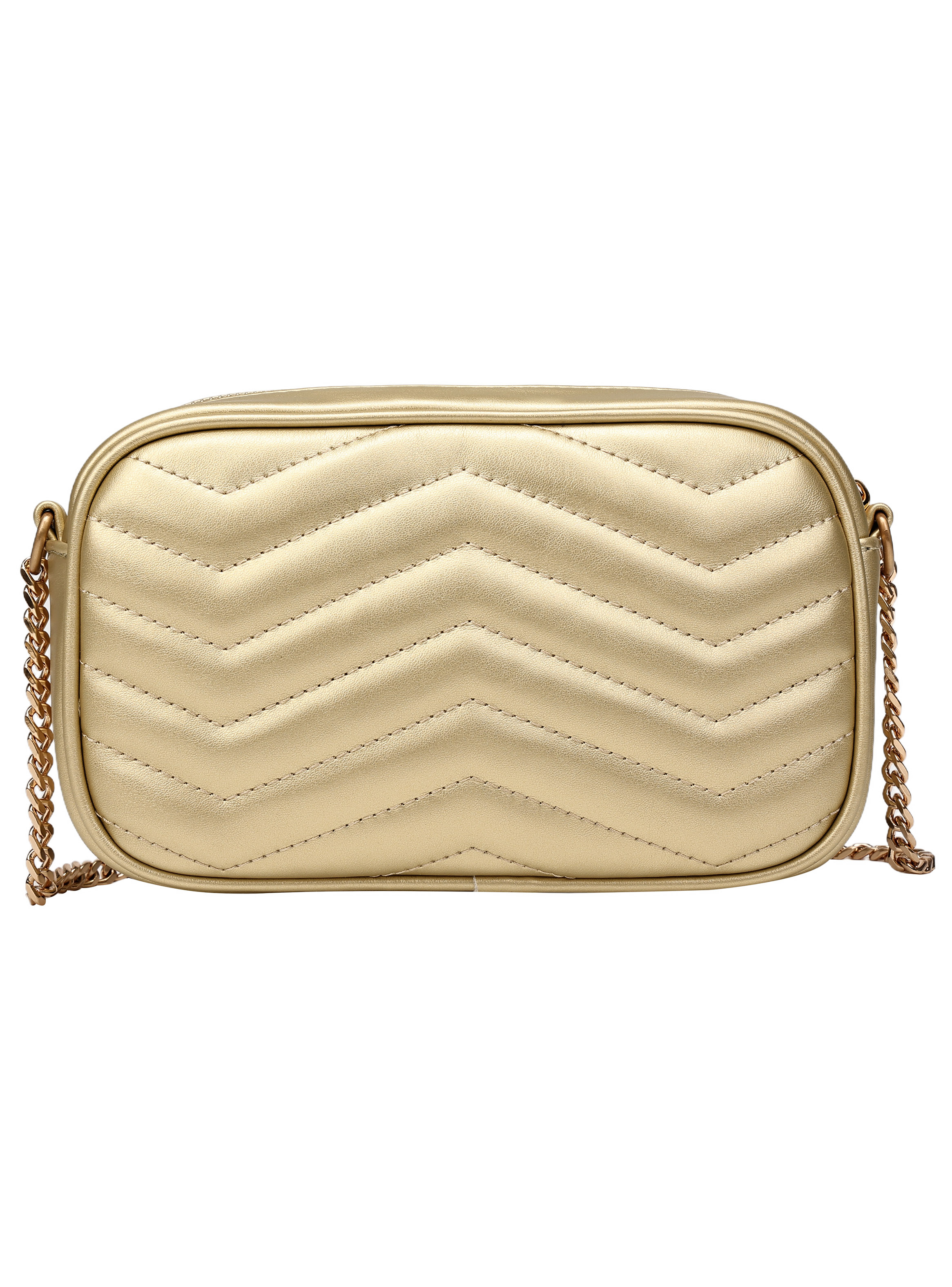 CARTERA BANDOLERA DETALLE CADENA POLLINI - POM034X | PLATEADO - 8