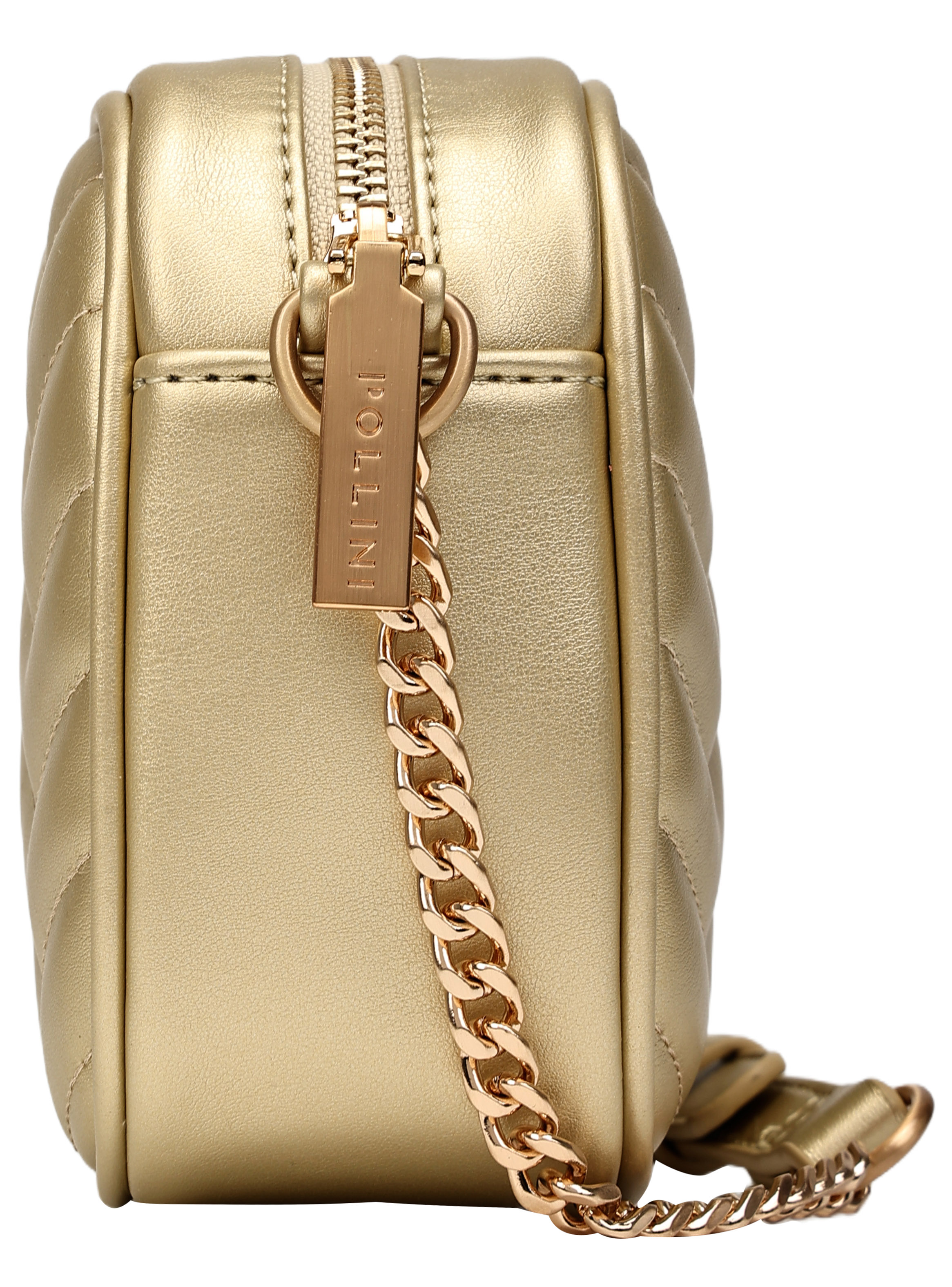 CARTERA BANDOLERA DETALLE CADENA POLLINI - POM034X | PLATEADO - 9