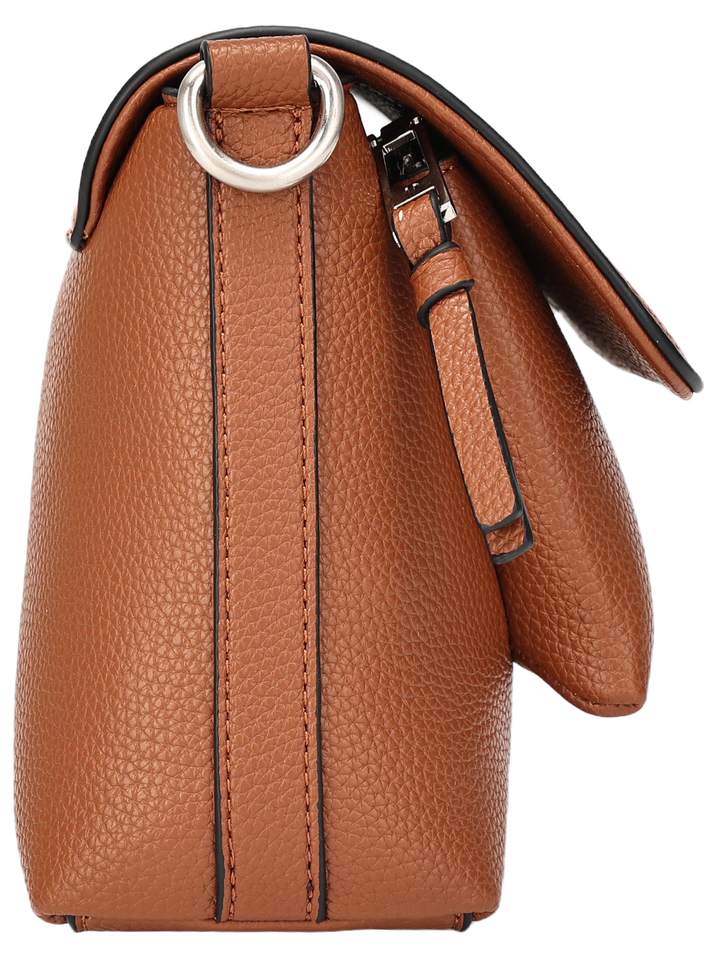 CARTERA BANDOLERA CON BROCHE POLLINI - POM036X | PLATEADO - 9