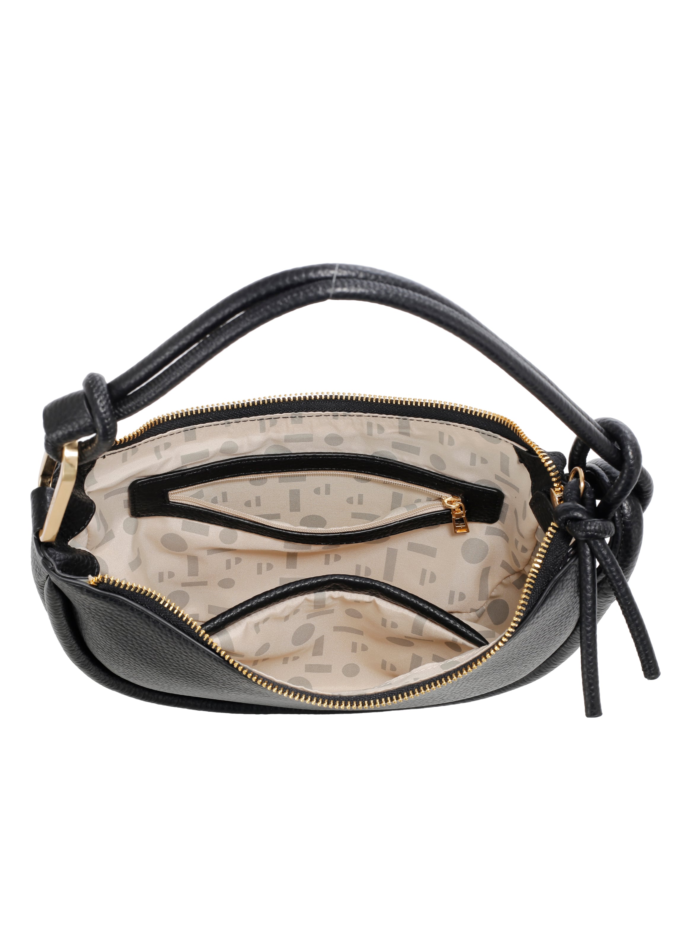 CARTERA TOTE CASUAL POLLINI - POM011X | NEGRO - 4
