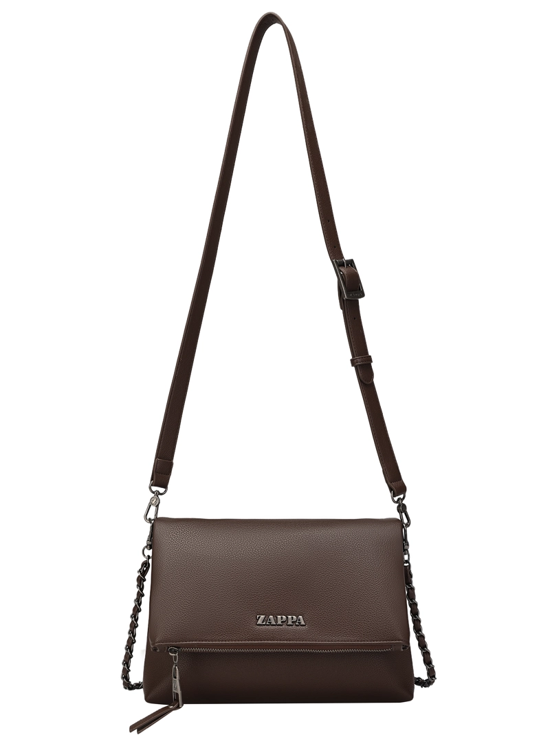 CARTERA BANDOLERA TIPO SOBRE CADENA ZAPPA - ZAM018X | NEGRO - 7
