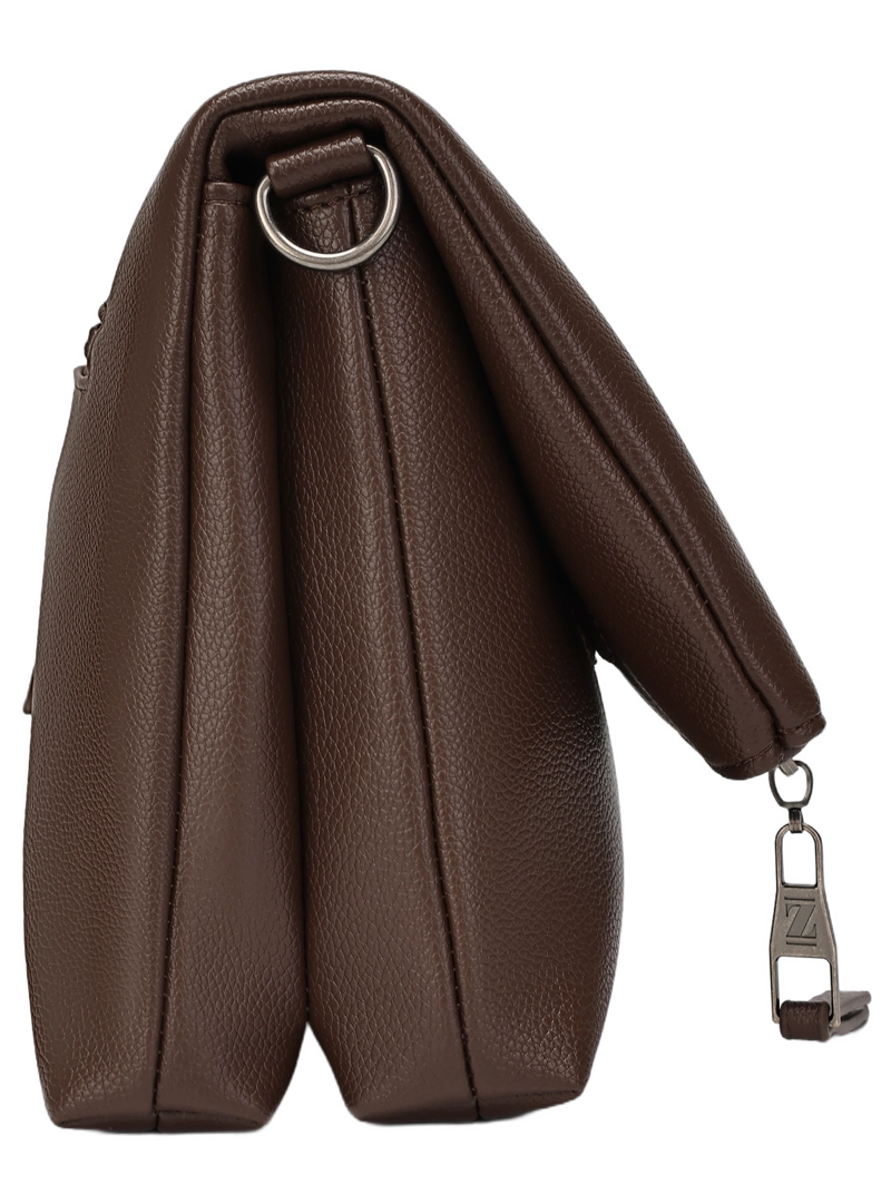 CARTERA BANDOLERA TIPO SOBRE CADENA ZAPPA - ZAM018X | NEGRO - 9