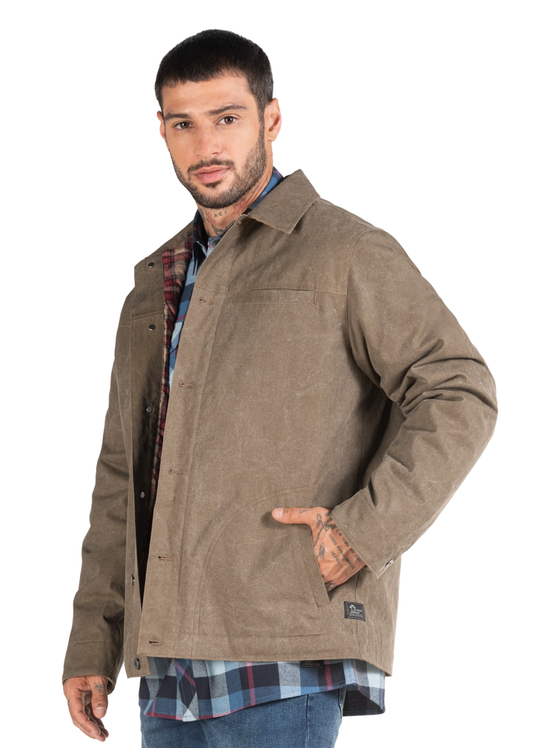 CHAQUETA HOMBRE WAXED PJH021M PANAMA JACK - 5