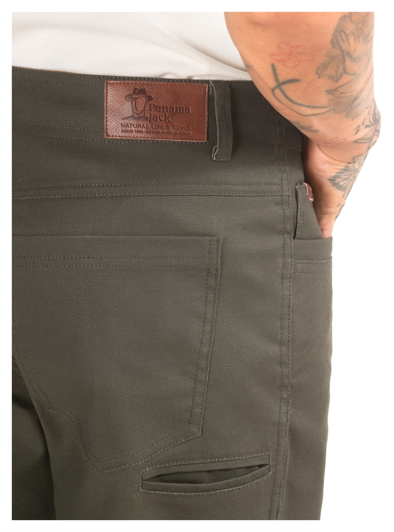 PANTALON HOMBRE VESTIR CASUAL PANAMA JACK - PJH029M | VERDE - 5