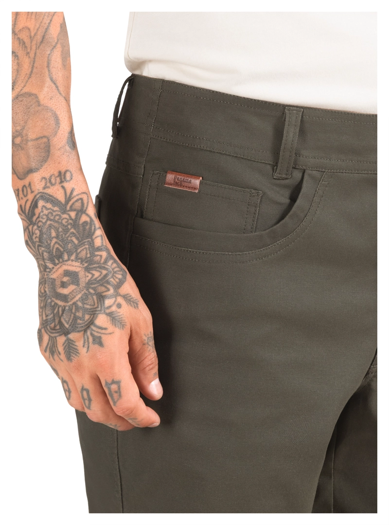 PANTALON HOMBRE VESTIR CASUAL PANAMA JACK - PJH029M | VERDE - 6
