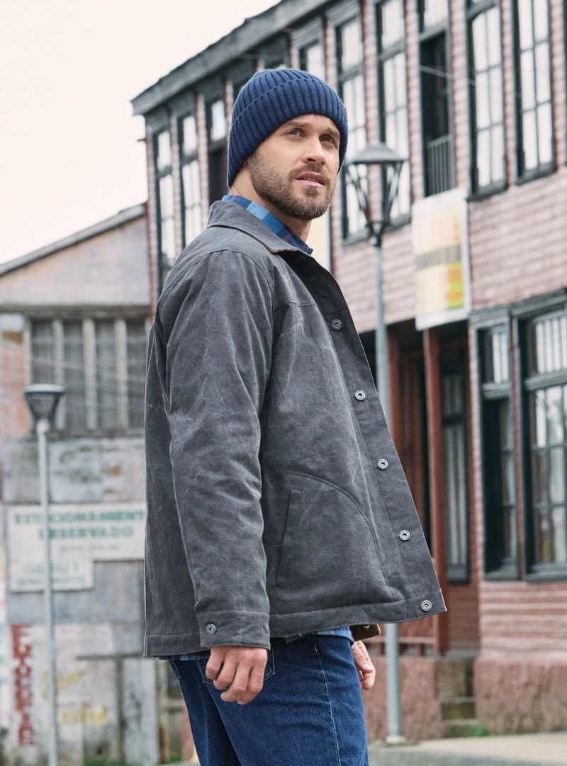 CHAQUETA HOMBRE WAXED PJH021M PANAMA JACK - 1