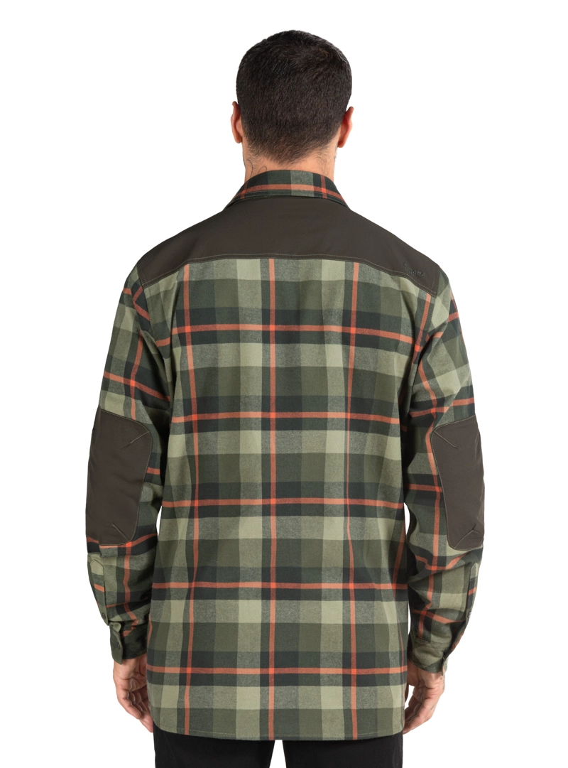 CAMISA HOMBRE LEÑADOR MANGA LARGA PANAMA JACK - PJH027M | VERDE - 2