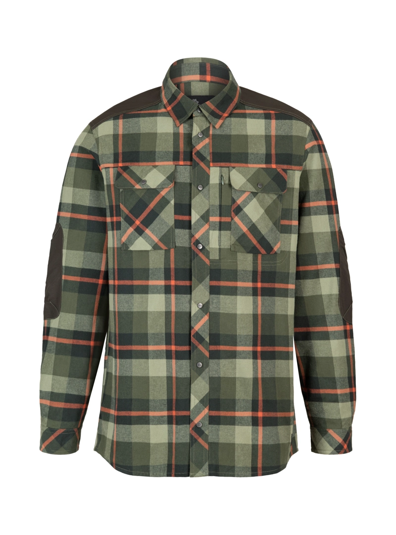 CAMISA HOMBRE LEÑADOR MANGA LARGA PANAMA JACK - PJH027M | VERDE - 9