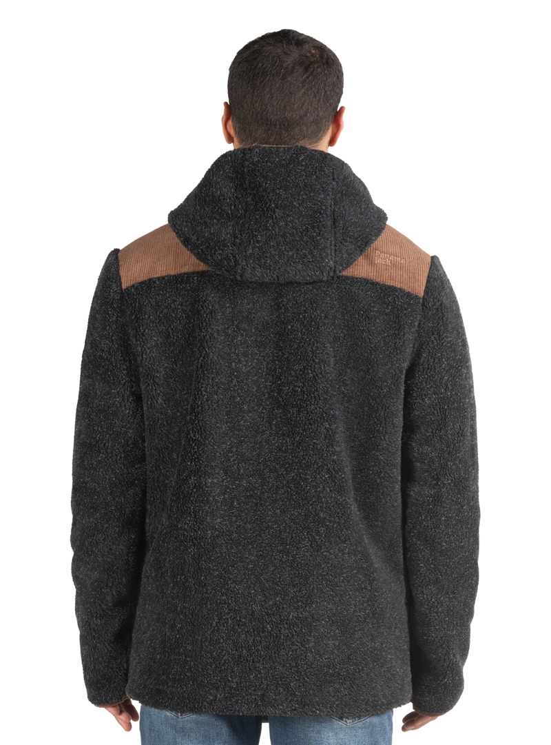 CHAQUETA HOMBRE SHERPA POLAR PANAMA JACK - PJH024M | GRIS - 3