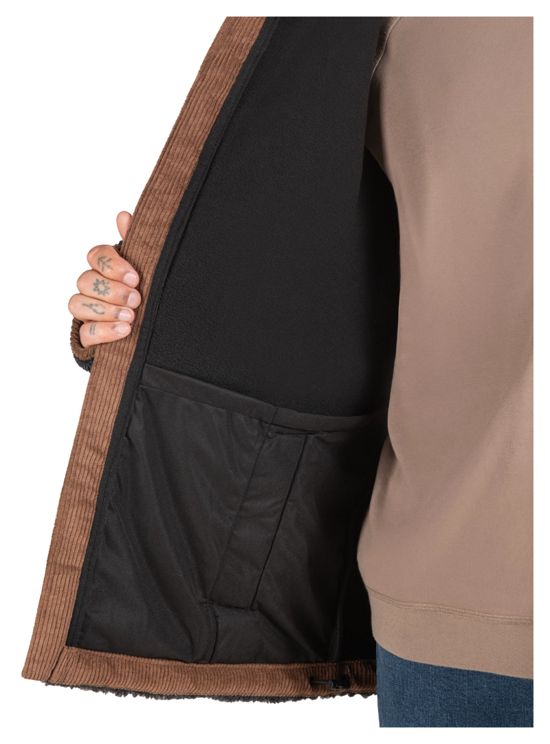 CHAQUETA HOMBRE SHERPA POLAR PANAMA JACK - PJH024M | GRIS - 6