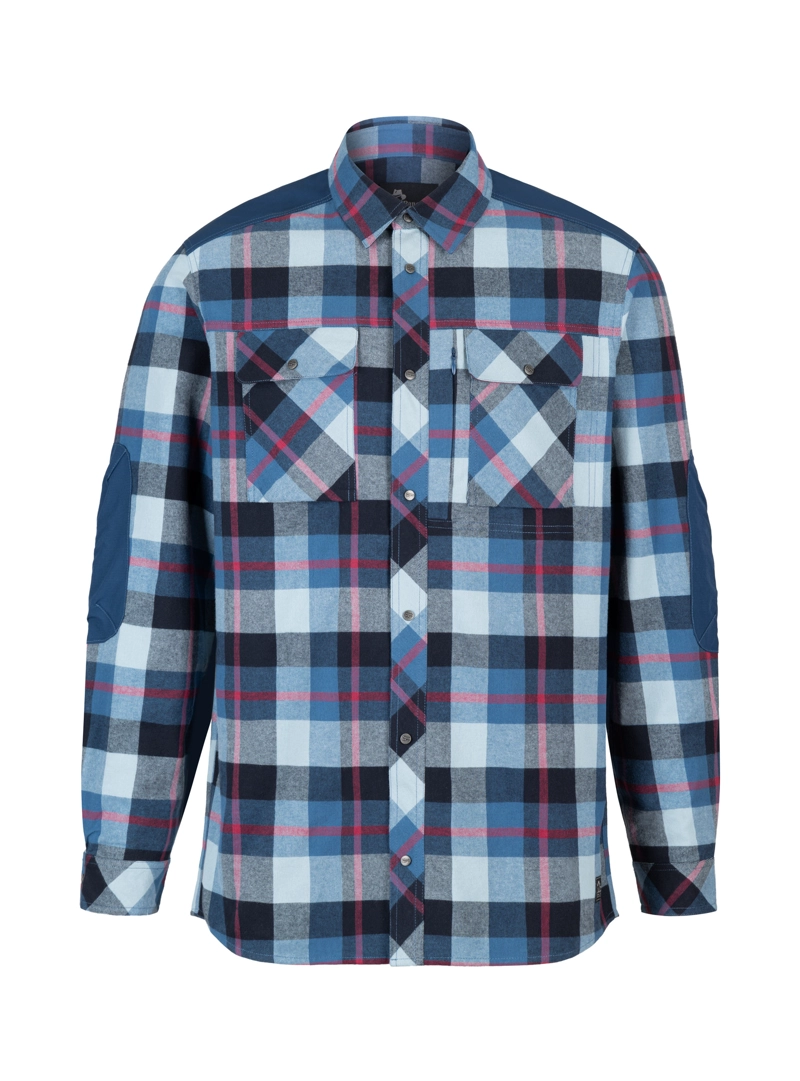 CAMISA HOMBRE LEÑADOR MANGA LARGA PANAMA JACK - PJH027M | AZUL - 8