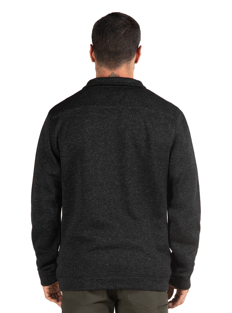 POLERON HOMBRE TEJIDO CUELLO ALTO PANAMA JACK - PJH026M | NEGRO - 2