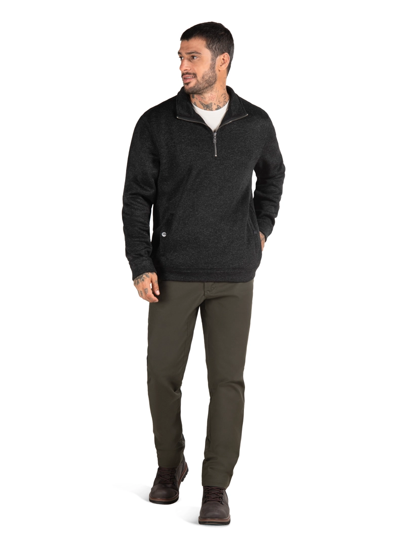 POLERON HOMBRE TEJIDO CUELLO ALTO PANAMA JACK - PJH026M | NEGRO - 9