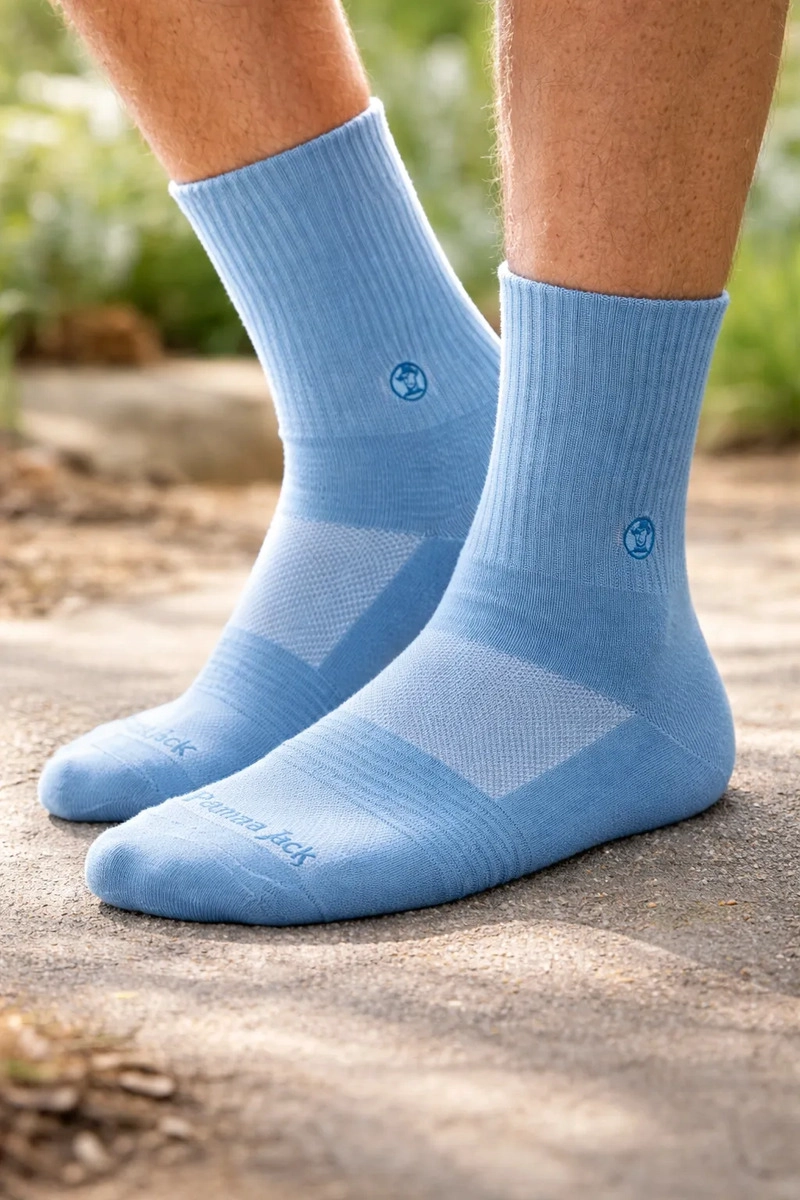 CALCETINES ALGODON RESPIRABLE UNISEX PANAMA JACK - PJUCP01 - 1
