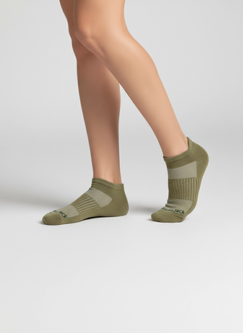 CALCETINES ALGODON LOW CUT UNISEX PANAMA JACK - PJUCP06 | VERDE - 2