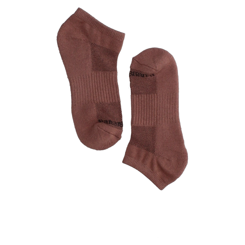 CALCETINES ALGODON LOW CUT UNISEX PANAMA JACK - PJUCP06 | MARRON OSCURO - 6