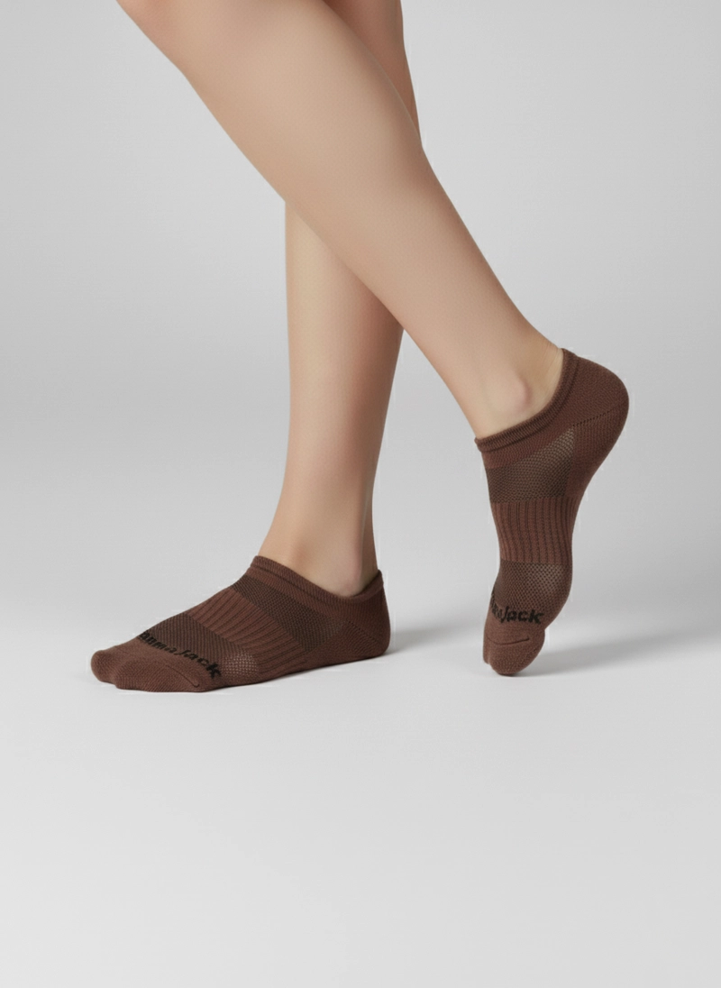 CALCETINES ALGODON LOW CUT UNISEX PANAMA JACK - PJUCP06 | MARRON - 3