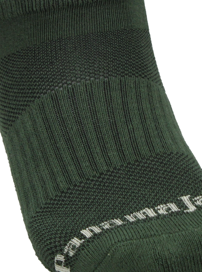 CALCETINES ALGODON LOW CUT UNISEX PANAMA JACK - PJUCP06 | VERDE OSCURO - 3