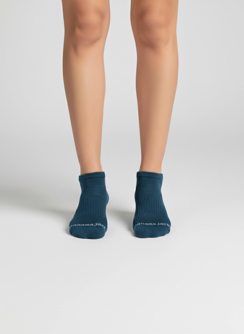 CALCETINES ALGODON LOW CUT UNISEX PANAMA JACK - PJUCP06 | AZUL - 2