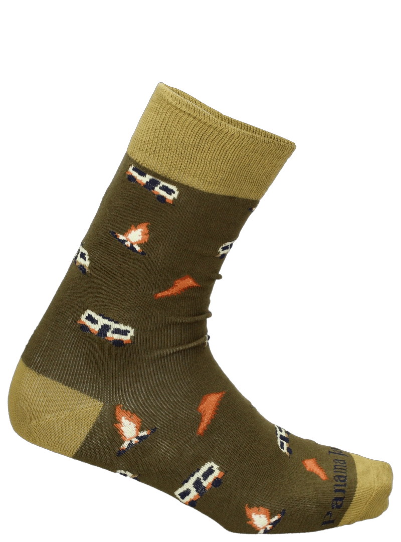 CALCETINES ALGODON DIEÑO UNISEX PANAMA JACK - PJUCP04 | VERDE - 2