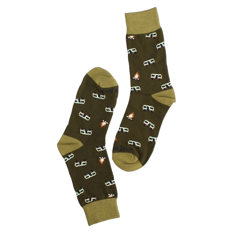 CALCETINES ALGODON DIEÑO UNISEX PANAMA JACK - PJUCP04 | VERDE - 3