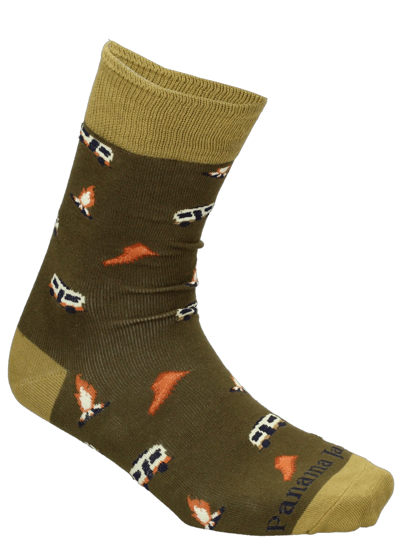 CALCETINES ALGODON DIEÑO UNISEX PANAMA JACK - PJUCP04 | VERDE - 4