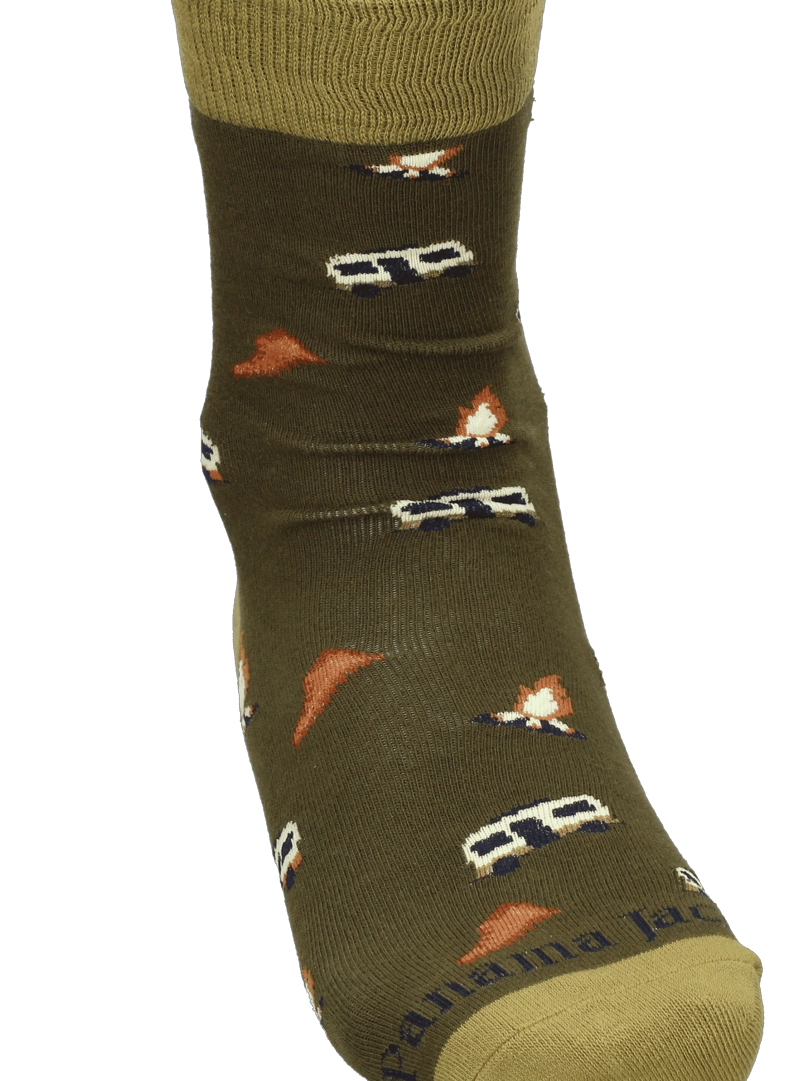 CALCETINES ALGODON DIEÑO UNISEX PANAMA JACK - PJUCP04 | VERDE - 5