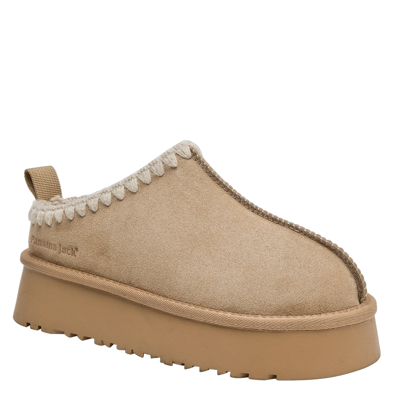 PANTUFLA CHIPORRO MUJER PANAMA JACK - PJM0251 | BEIGE - 1