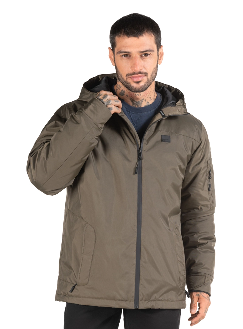 PARKA HOMBRE IMPERMEABLE OUTDOOR PANAMA JACK - L975 | VERDE OSCURO - 2