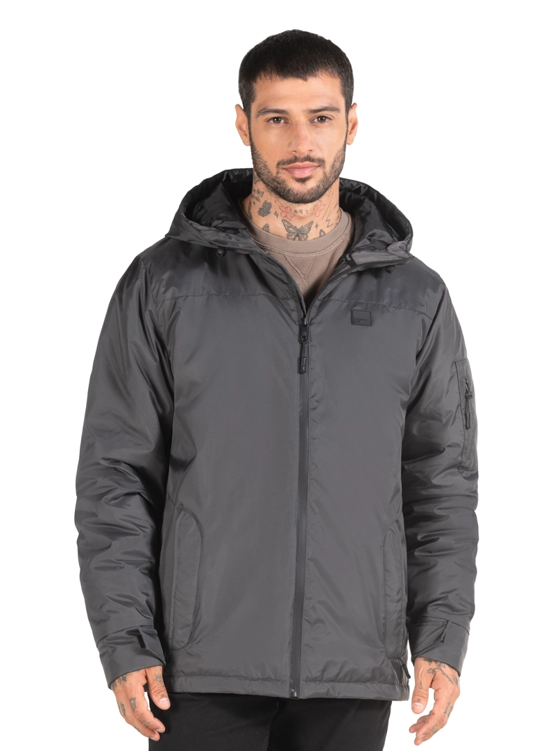 PARKA HOMBRE IMPERMEABLE OUTDOOR PANAMA JACK - L975 | GRIS - 2