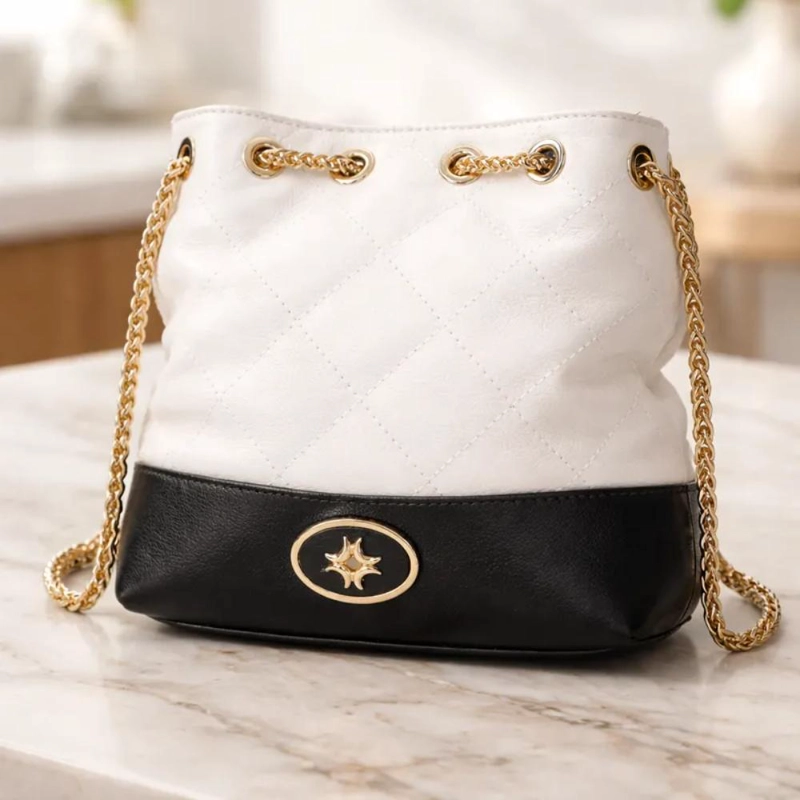 CARTERA BANDOLERA CUERO CASUAL LUZ DA LUA - LDM0135 - 6