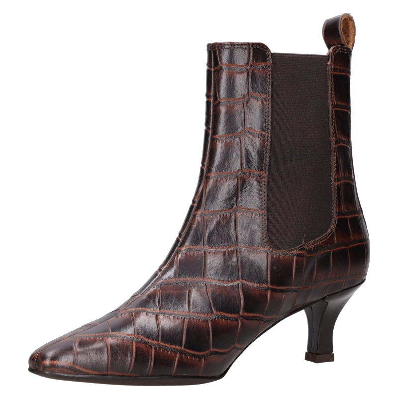 BOTIN FORMAL MUJER MINGO - MIMM166 | MARRON OSCURO - 5