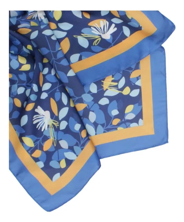 PAÑUELO MUJER DISEÑOS MUJER (PEQUEÑO) POLLINI - K822 | AZUL CLARO - 5