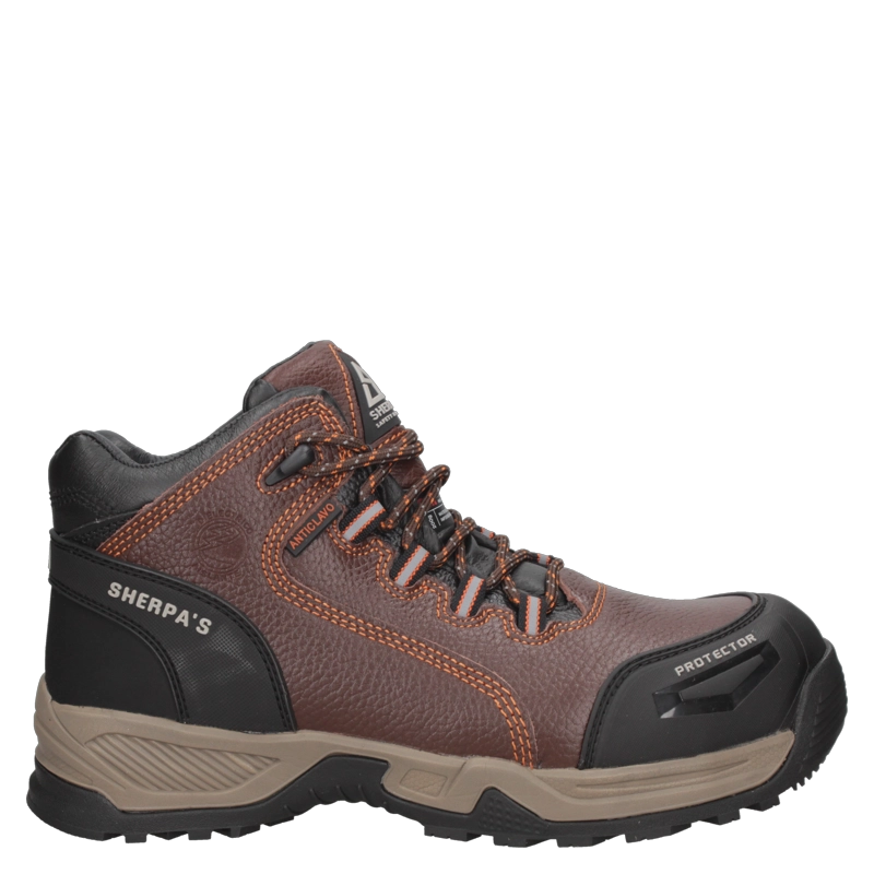 ZAPATO DE SEGURIDAD HOMBRE SHERPA'S - A916 | MARRON - 1